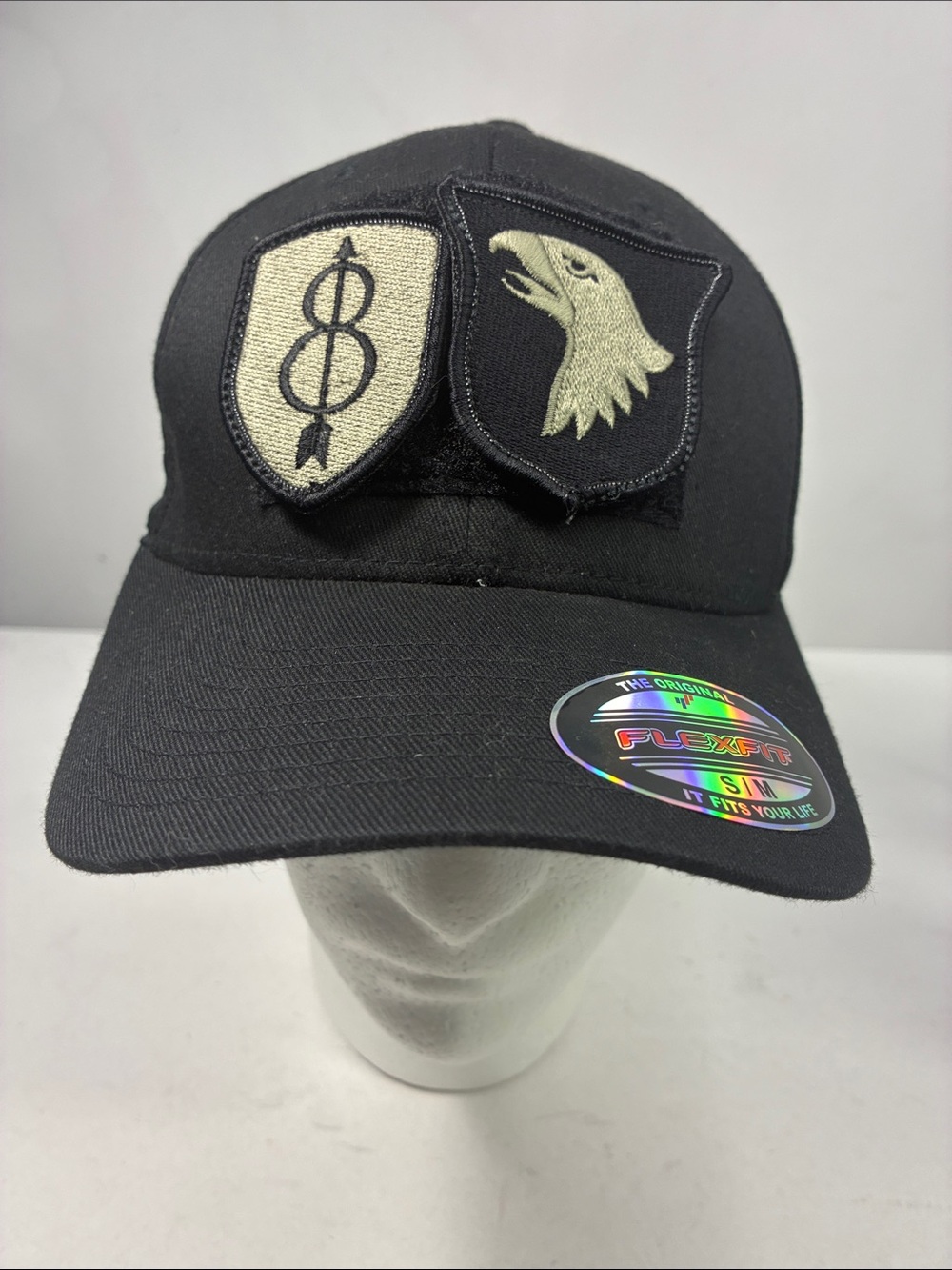 Flexfit 2009 A-Team Cap Black S-M NWT